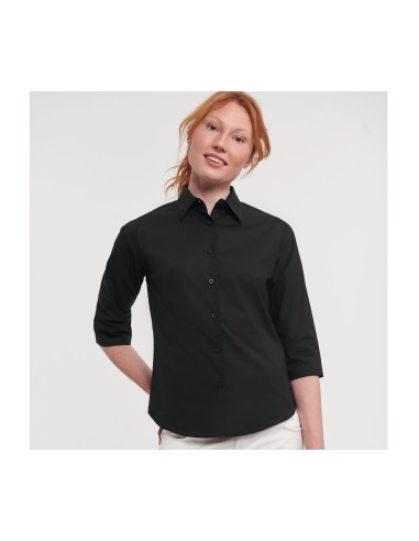 R-R-946F-0-Ladies L/S Easy Care Fitted Shirt